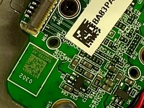 PCB鐳雕二維碼 DataMatrix 識别 DM碼讀碼